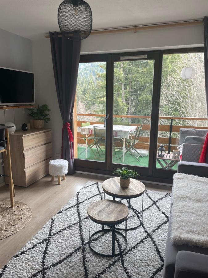 Studio Turquoise Quartier Grattague Vue Montblanc سا جيرفي لي با المظهر الخارجي الصورة